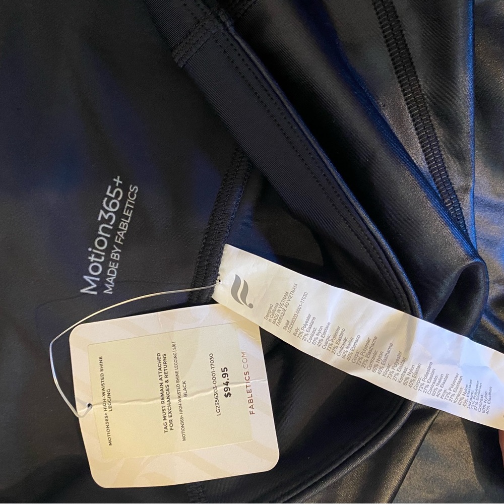 Fabletics Black Motion365+ Leggings